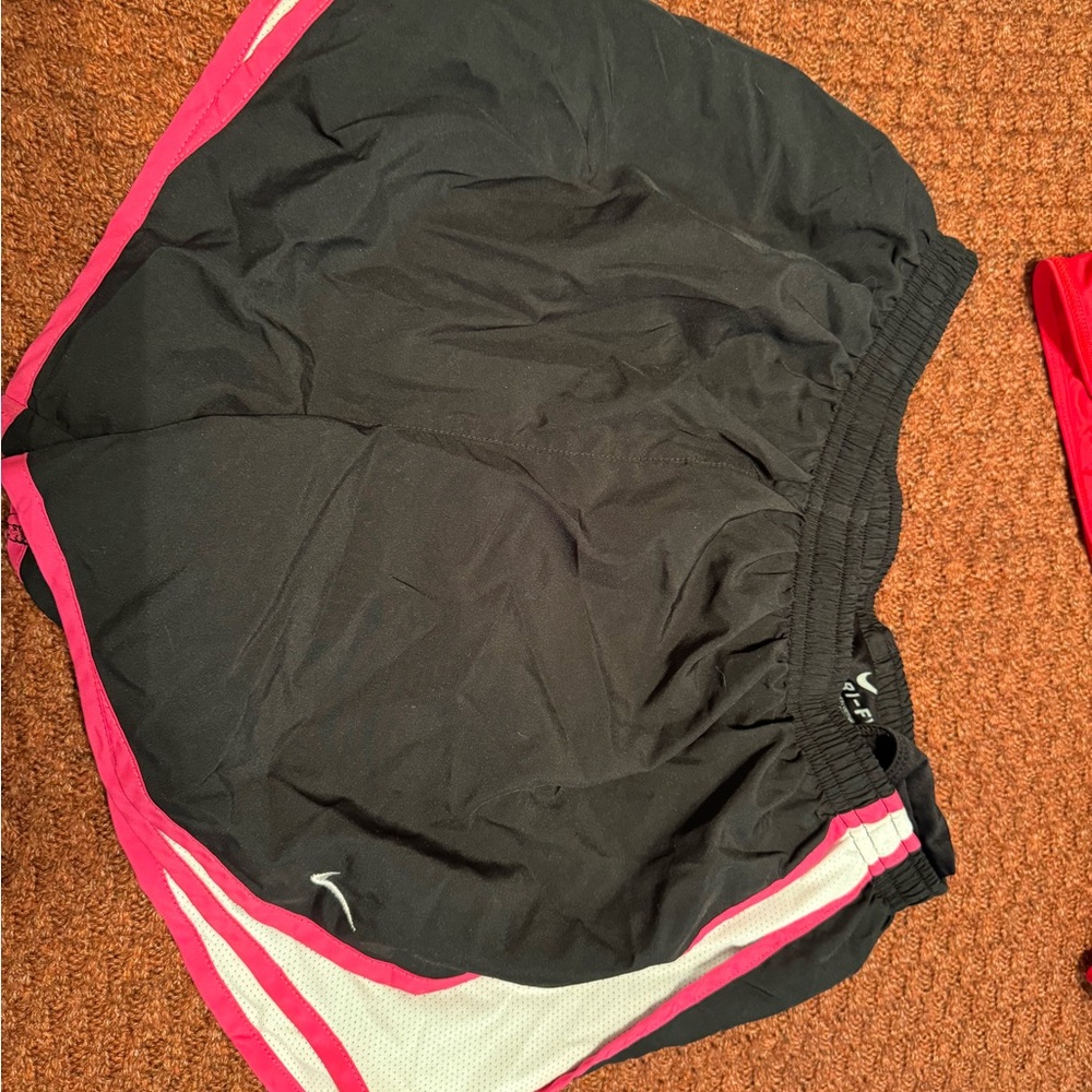 Gently worn women’s dry fit Nike shorts size M.